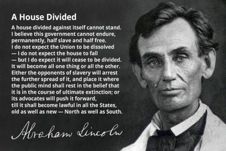 Abraham Lincoln, House Divided Speech