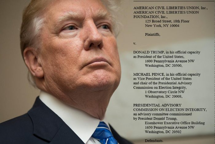 ACLU, Trump