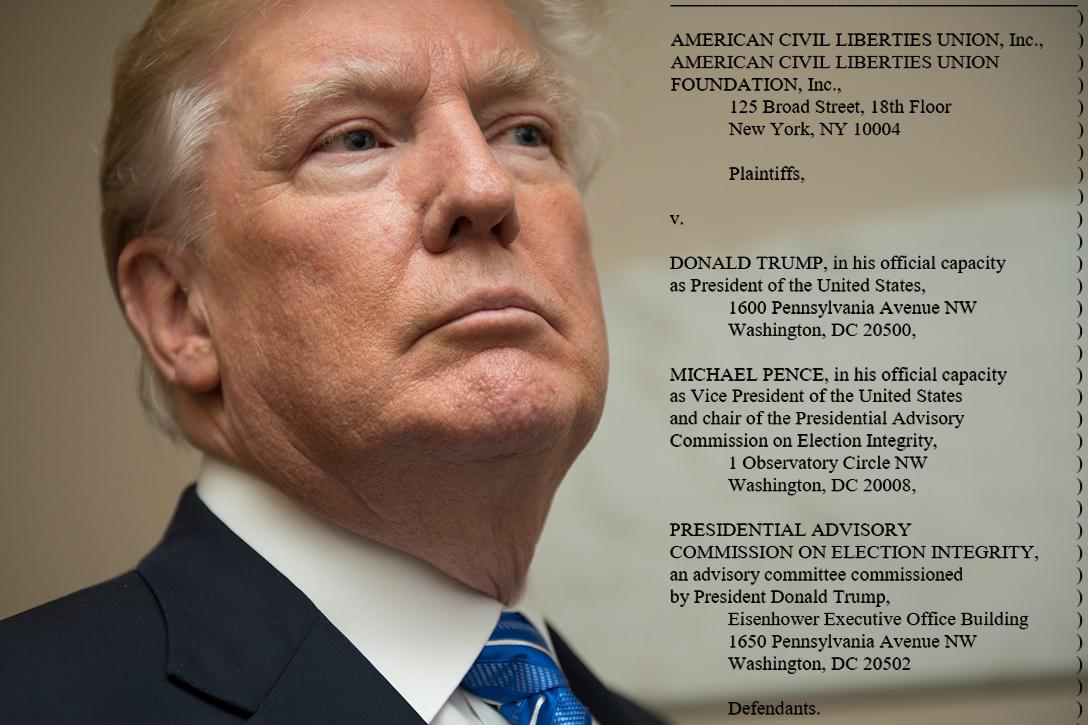 ACLU, Trump