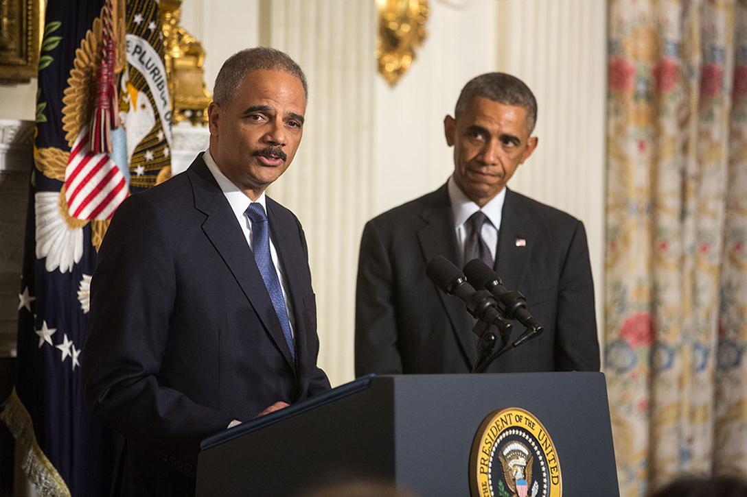 Eric Holder, Barack Obama