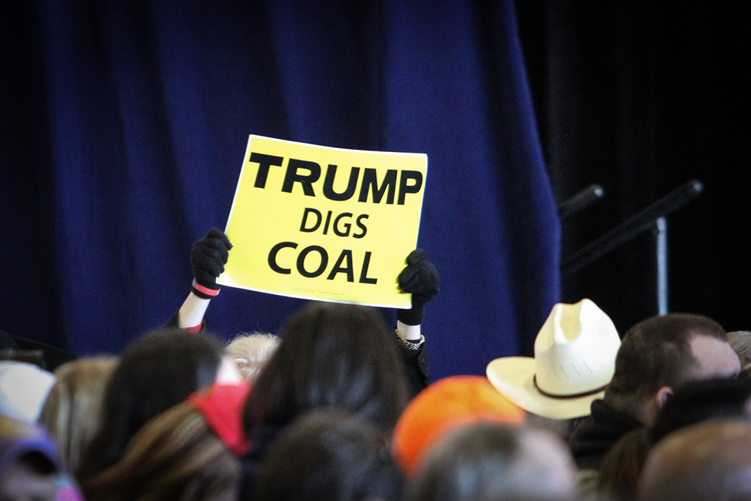 Trump Digs Coal