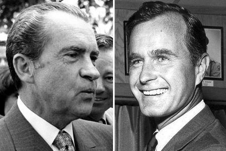 Richard Nixon, George H.W. Bush