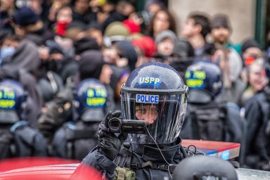 inauguration, police, Donald Trump