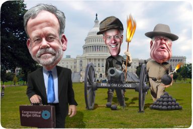 Keith Hall, CBO, Mark Meadows, Freedom Caucus, Newt Gingrich