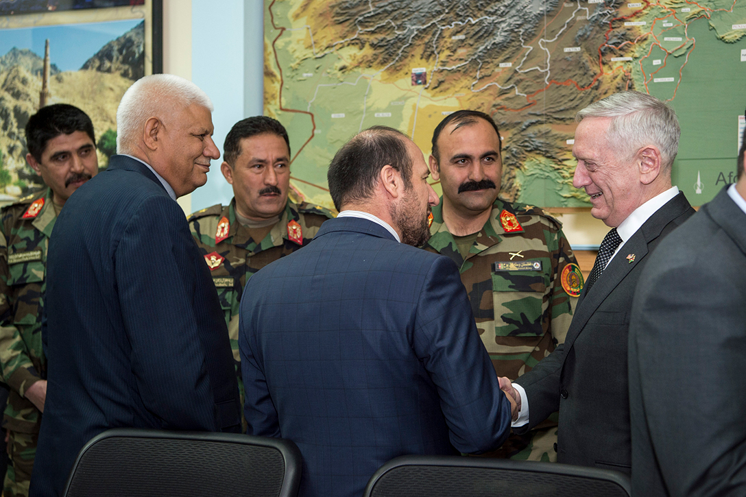 James Mattis, Afghanistan