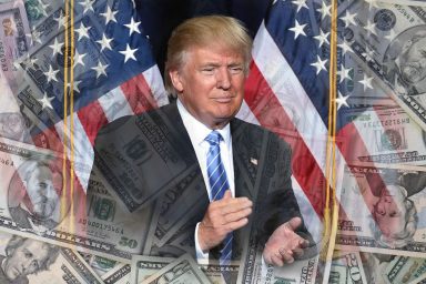 Donald Trump, money