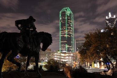 Pioneer Plaza, Dallas, cowboy