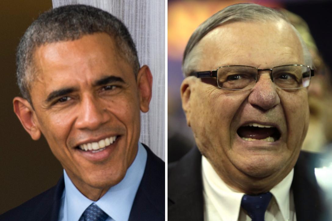 Barack Obama, Joe Arpaio