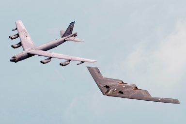 B-52 Stratofortress, B-2 Spirit, nuclear bomber