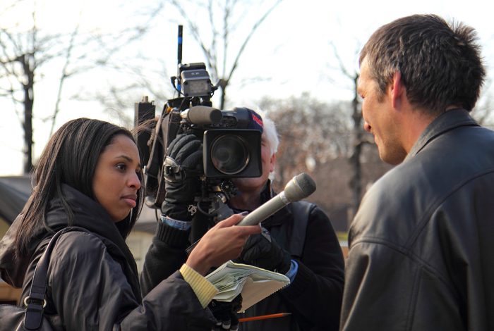 news, reporter, press