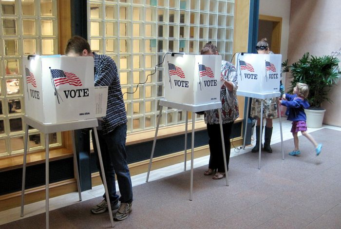 voting booths