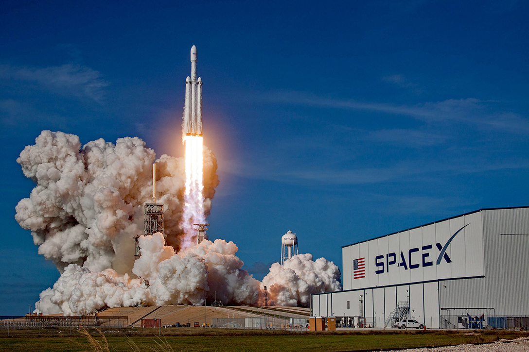 SpaceX, Falcon Heavy, launch pad