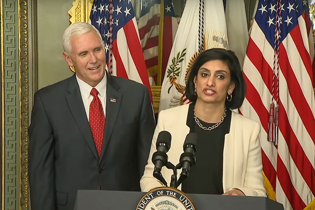 Mike Pence, Seema Verma