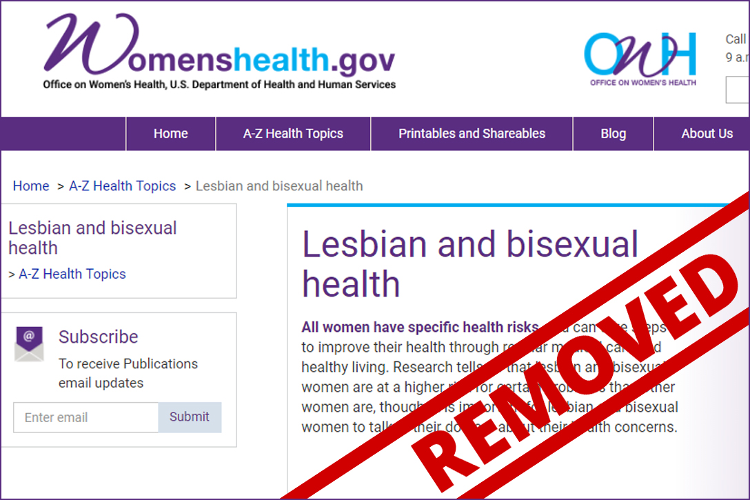 HHS, women’s health