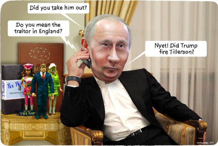 Vladimir Putin. Donald Trump