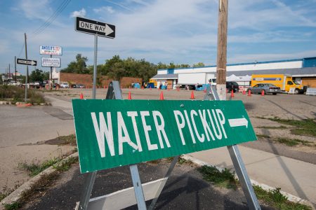 Flint, water, pickup