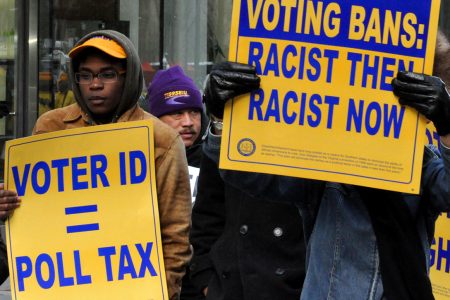 voter ID equals poll tax