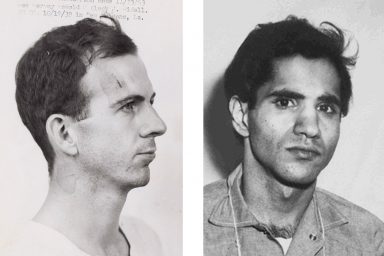 Lee Harvey Oswald, Sirhan Sirhan, mugshot