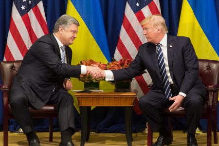 Donald Trump, Petro Poroshenko