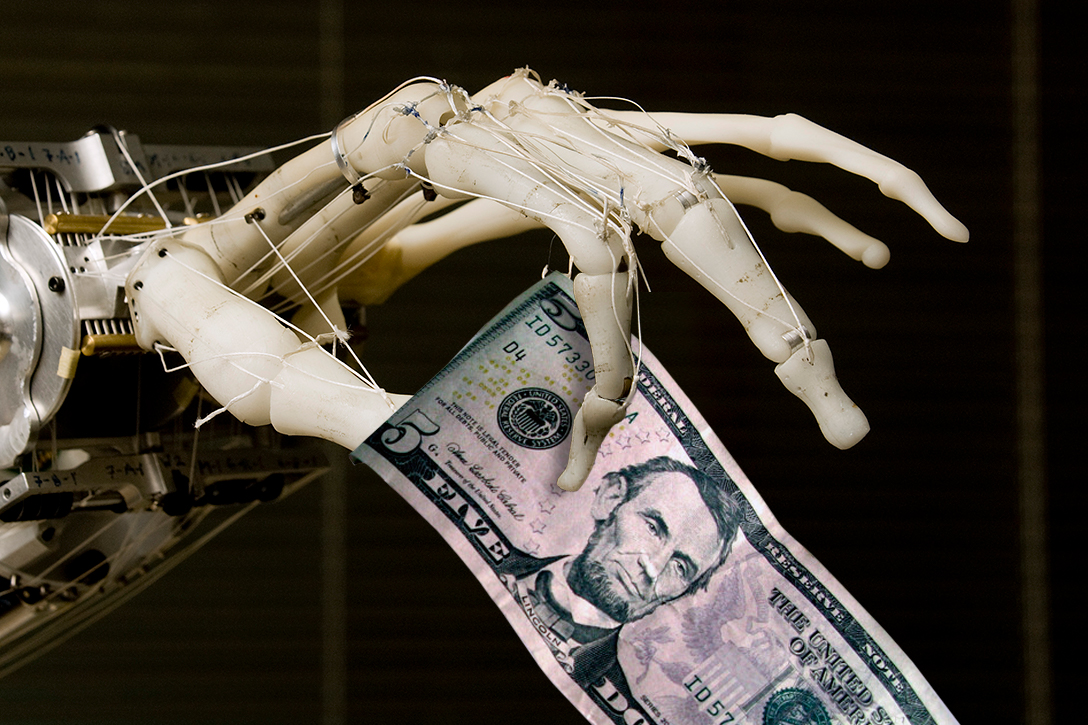 robot, money, tax
