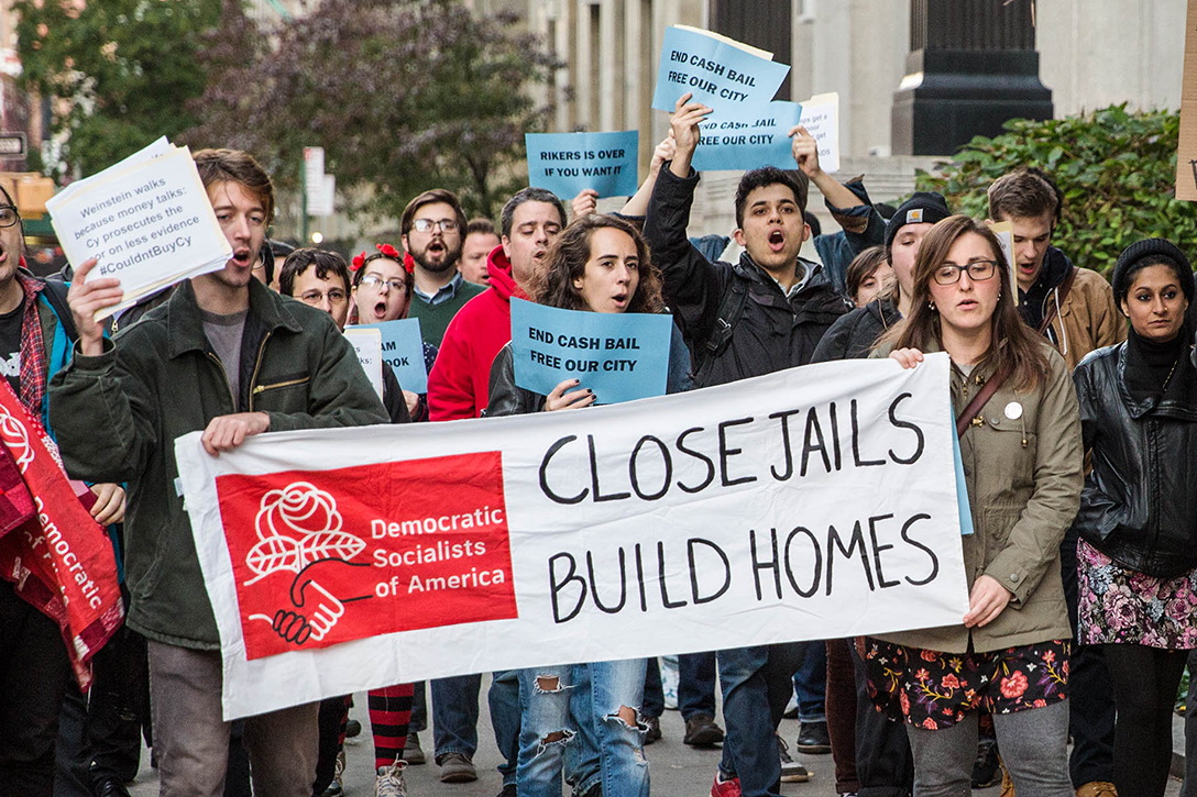 Democratic Socialists of America, protest