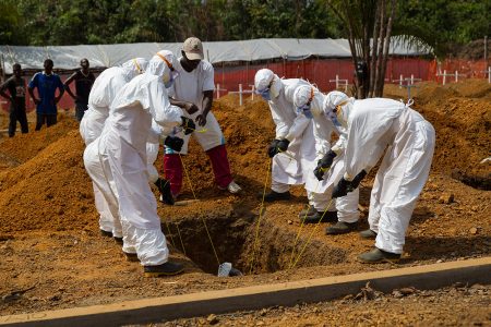 Ebola, burial team, Liberia