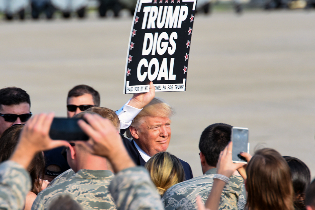 Donald Trump, coal