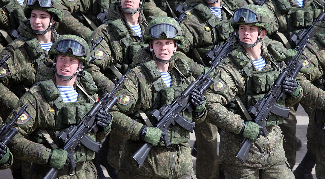 Russian, 98th Airborne Division, troops