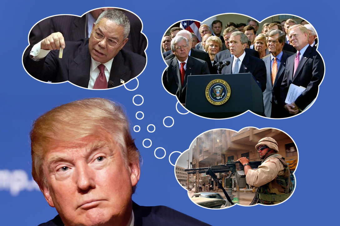 Colin Powell, George W. Bush, Iraq War