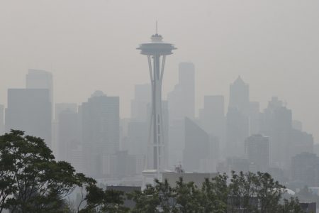 Seattle, wildfire, smoke