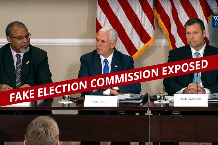 Mike Pence, Kris Kobach, Ken Blackwell, Commission on Election Integrity