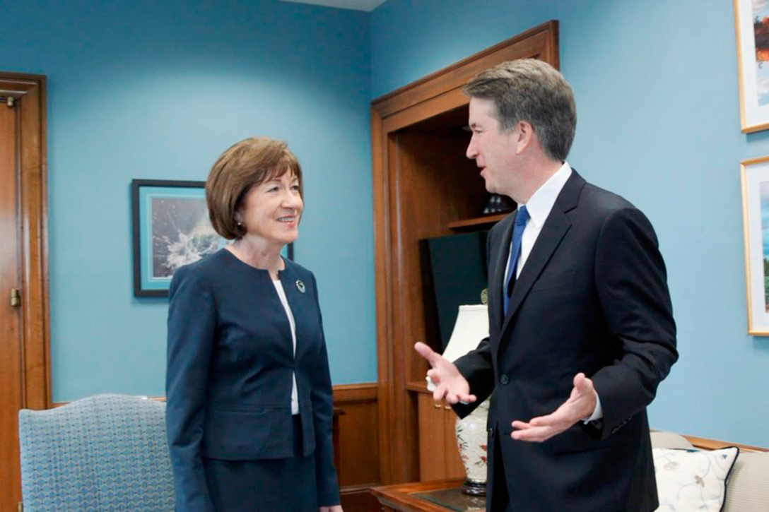 Susan Collins, Brett Kavanaugh