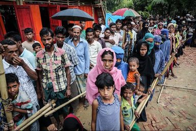 displaced, Rohingya muslims