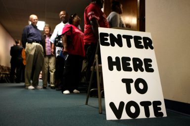 voting line