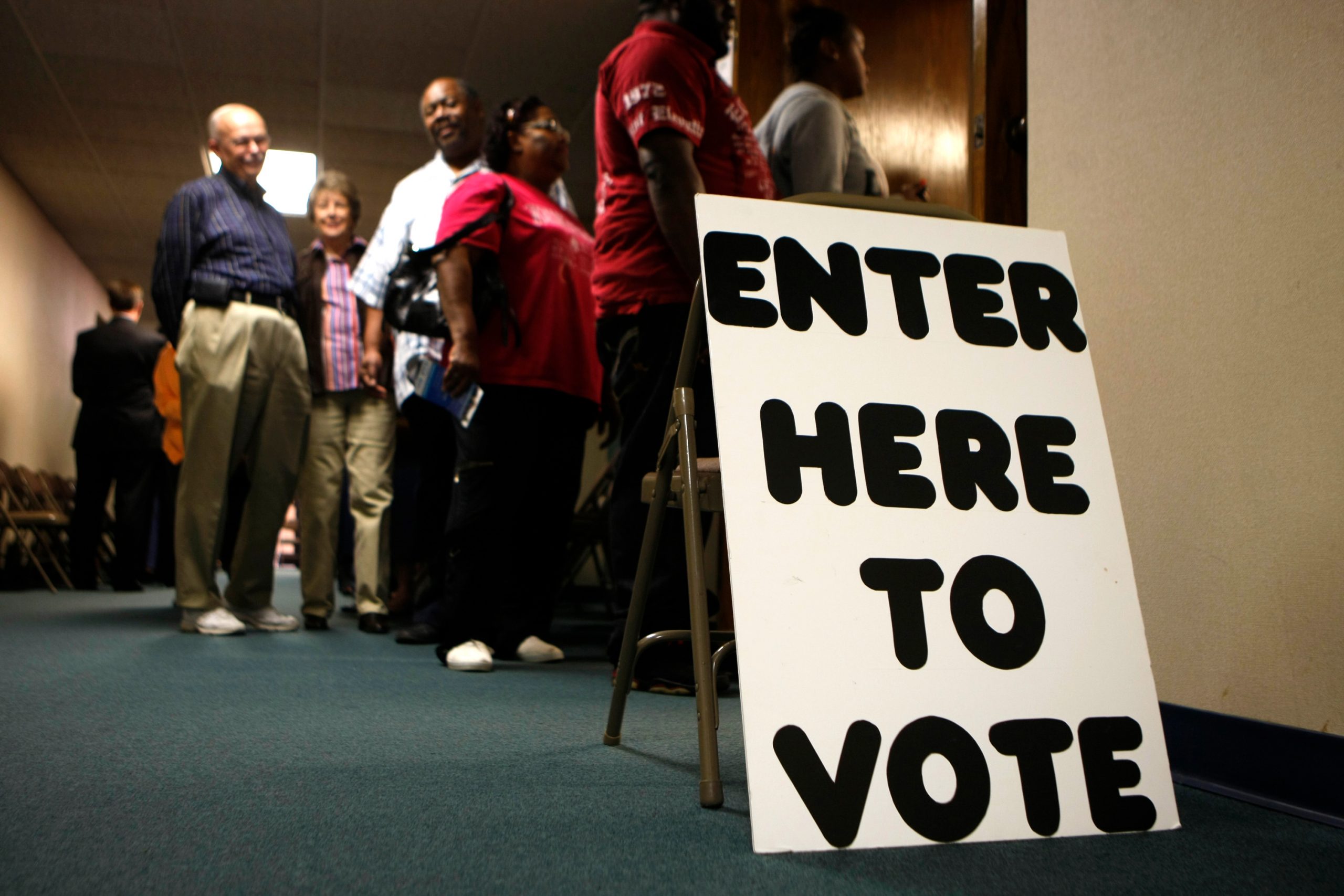 voting line