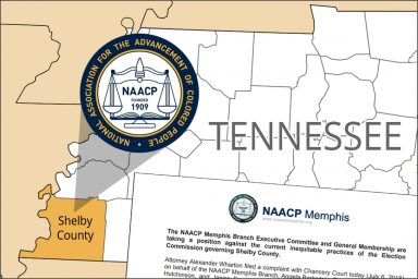 NAACP, Shelby County, Tennessee, lawsuit