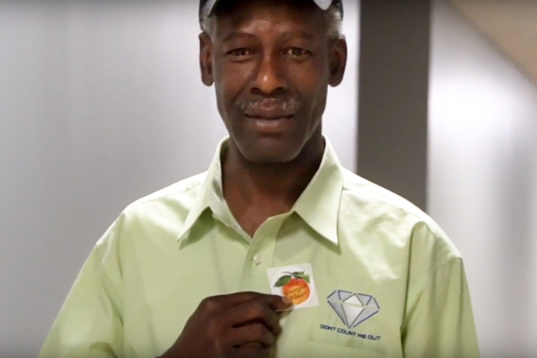 Jimmy Lockett, first time voter