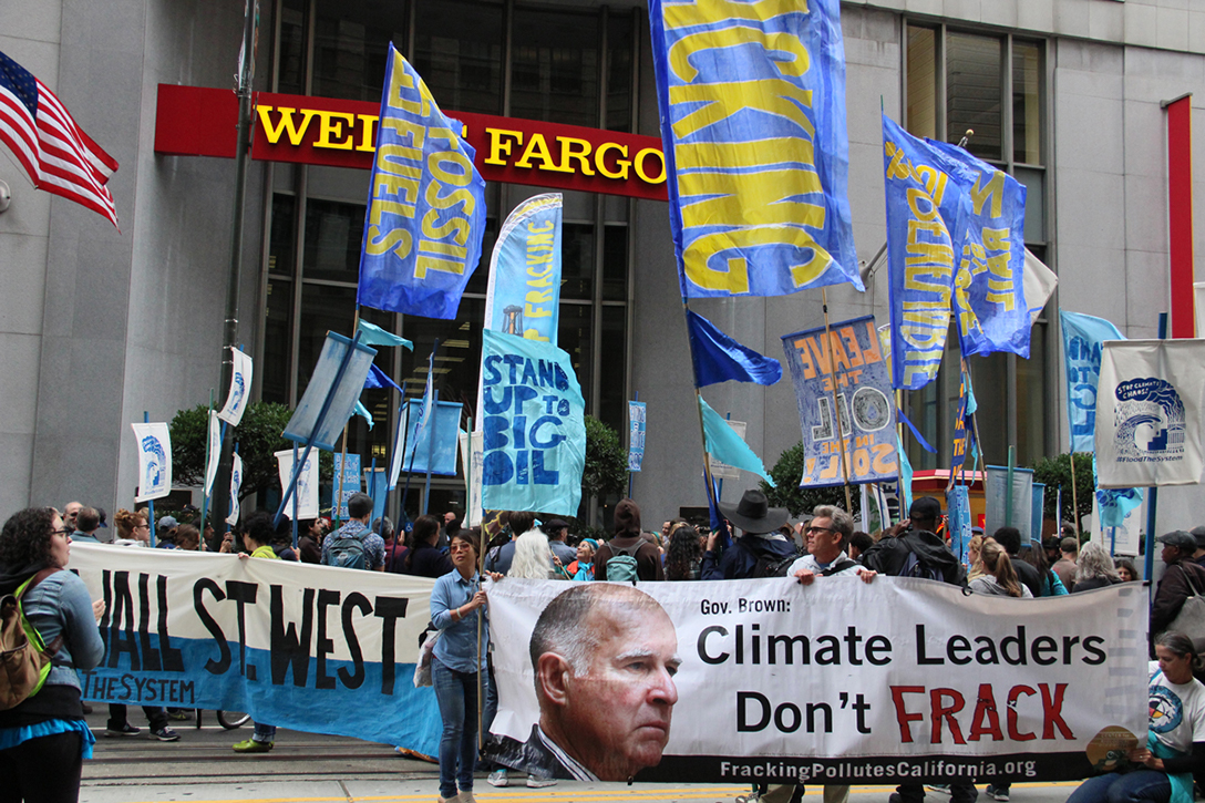 fracking, protest, San Francisco