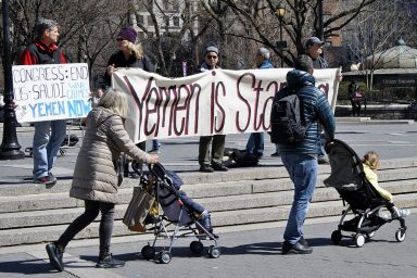 Yemen, protest