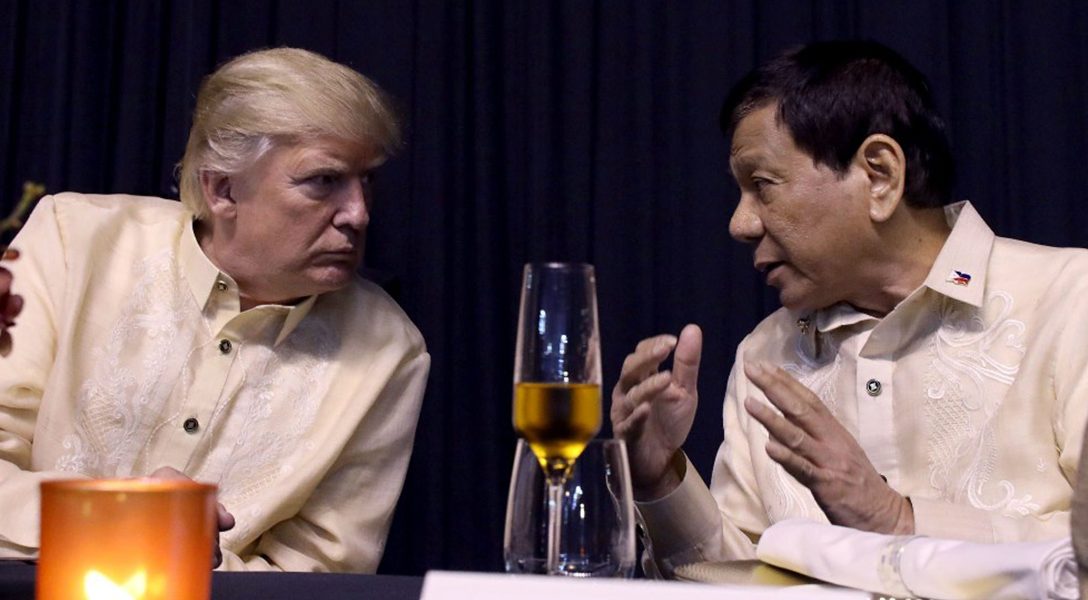 Rodrigo Duterte, Donald Trump
