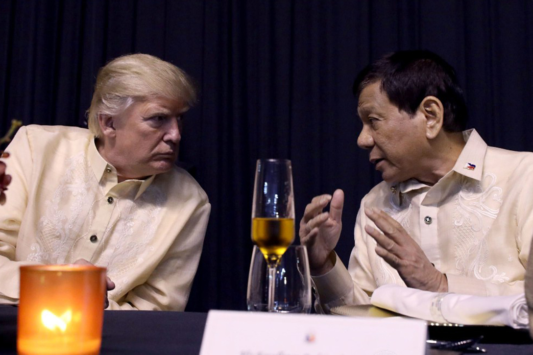 Rodrigo Duterte, Donald Trump