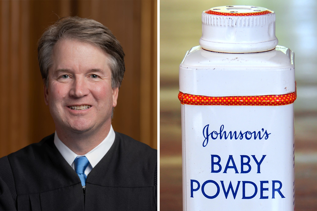 Brett Kavanaugh, Johnson’s Baby Powder, Johnson’s and Johnson’s