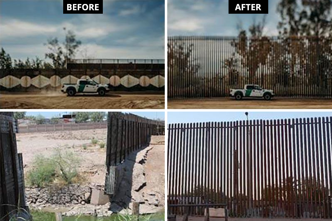DHS. border wall