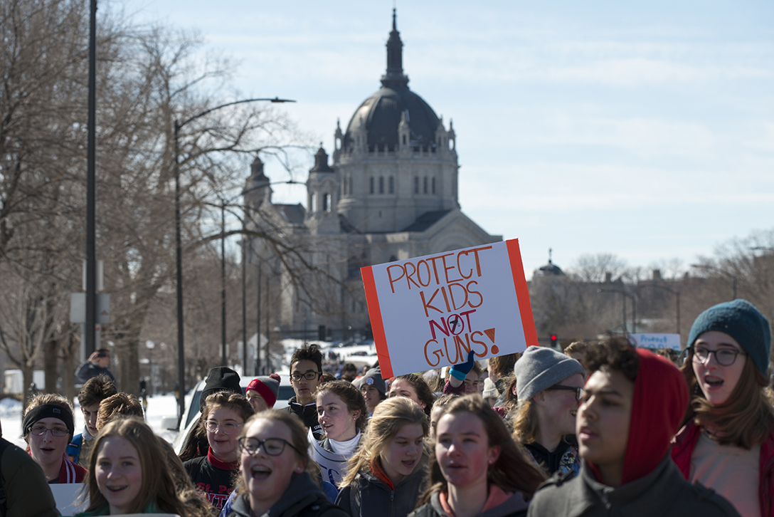 student protest for gun control