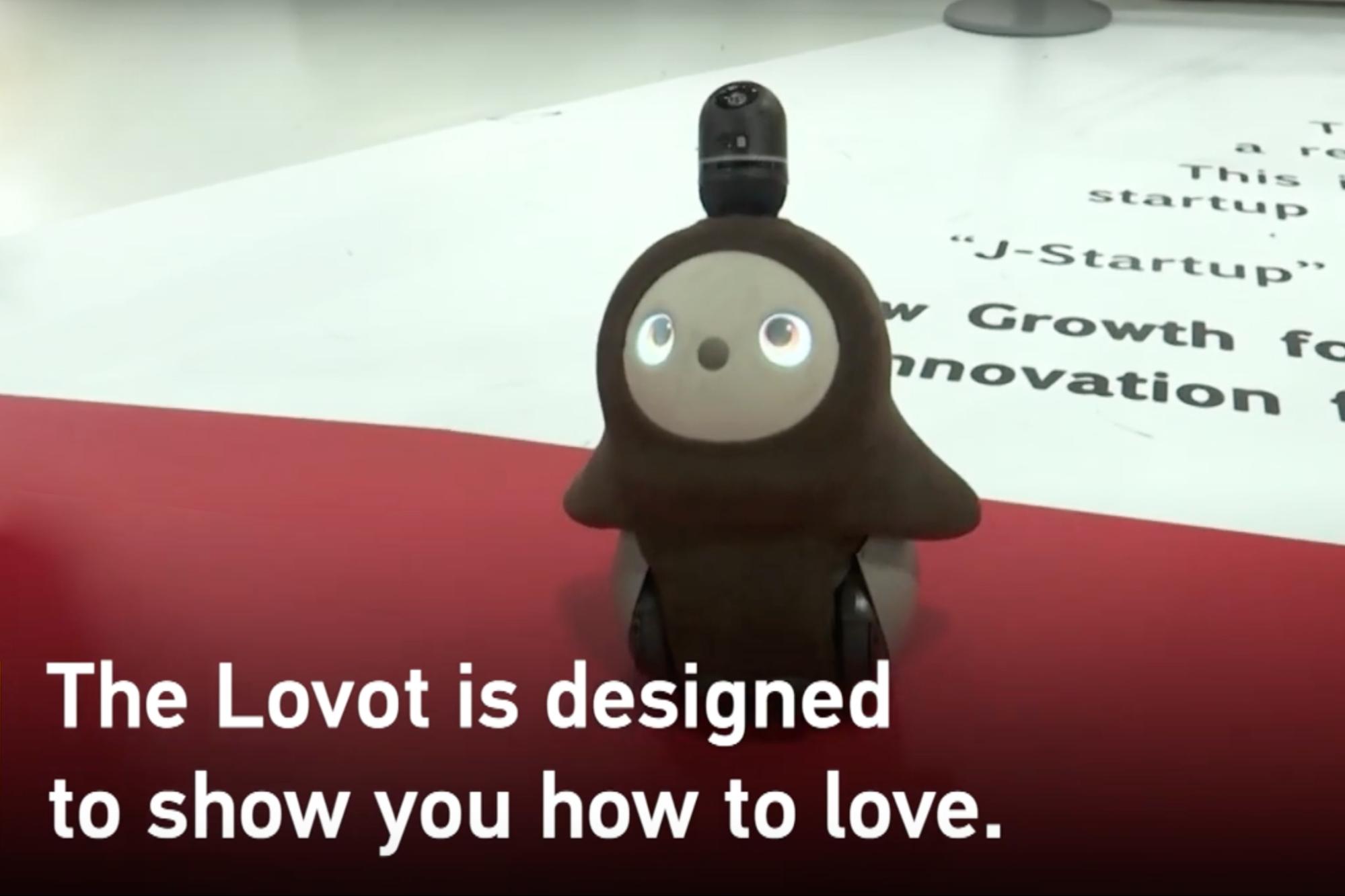 Lovot, Robot, Screenshot, Video