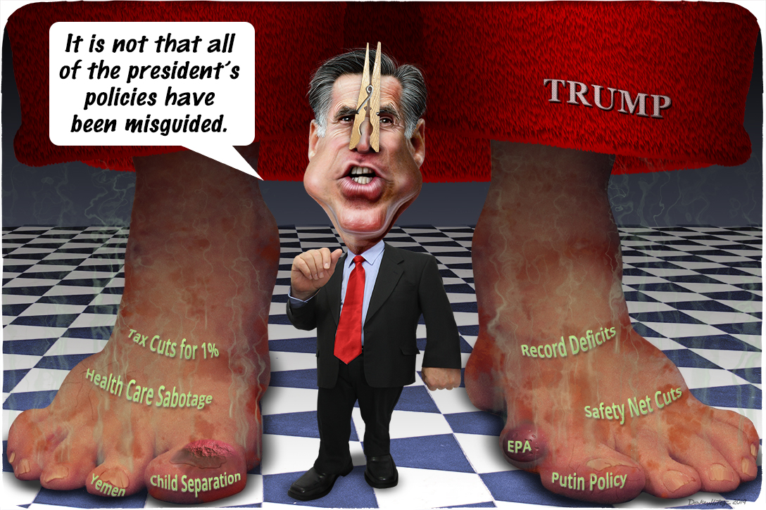 Mitt Romney, Donald Trump