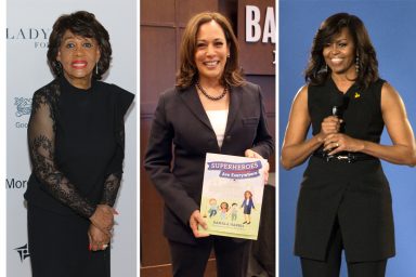 Maxine Waters, Kamala Harris, Michelle Obama