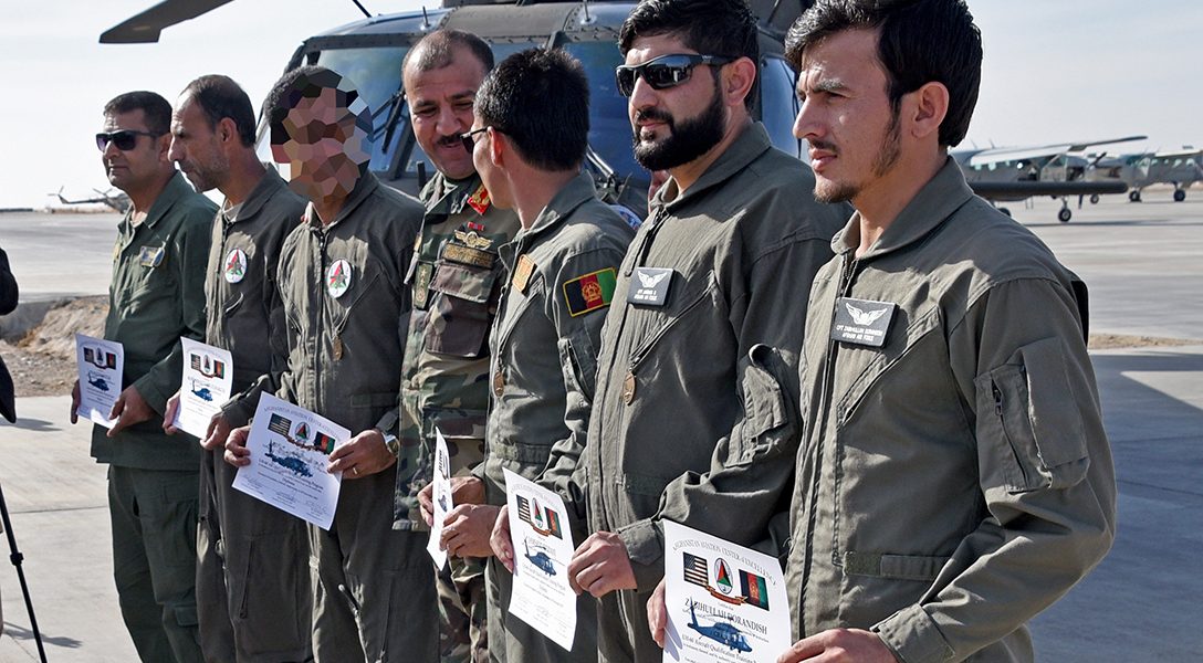 Afghan Air Force, pilots, UH-60 Black Hawk