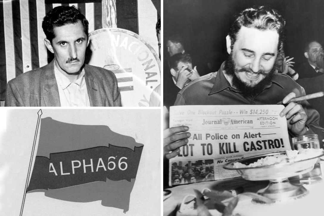 Antonio Veciana, Fidel Castro, Alpha-66