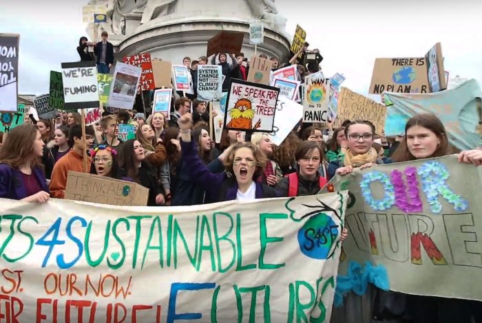 Young people in Kyiv join Global Climate Strike